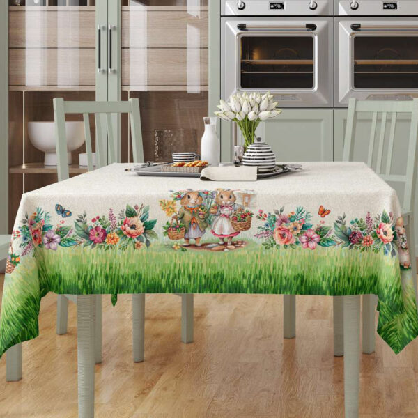 easter tablecloth