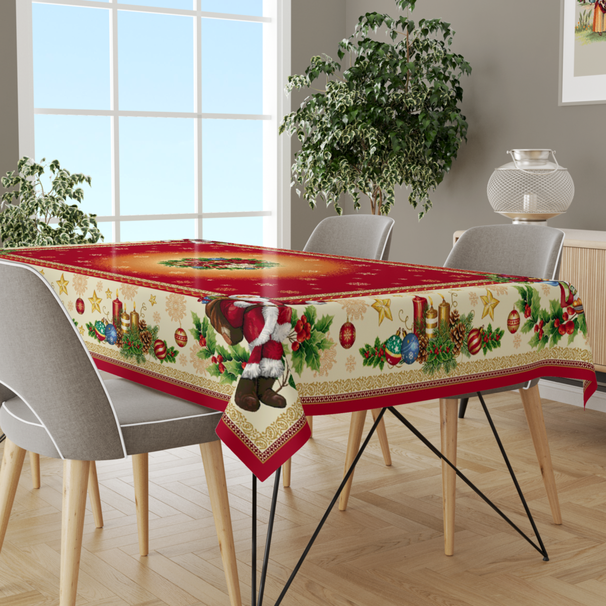 christmas tablecloth